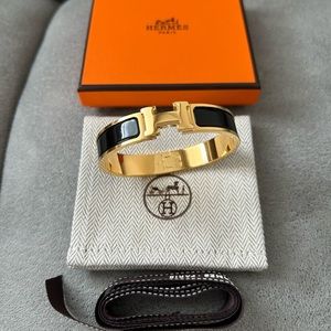 New Authentic Hermes Clic H Bracelet
